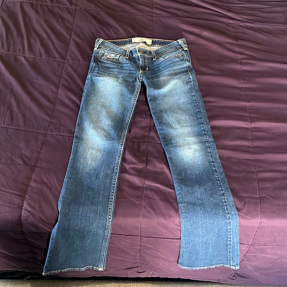 Girls Hollister bootcut jeans
